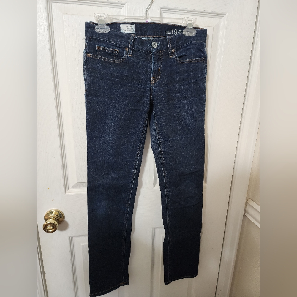 Women's Dark Blue Skinny Jeans